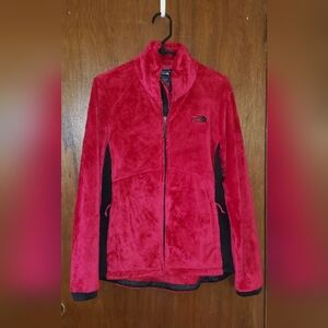 The North Face Osito Furry Fleece Jacket Sz Large EUC